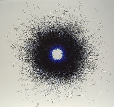 John Adelman, 16484, 2008
Gel ink on paper, 28 x 26 in. (71.1 x 66 cm)
JAD-102