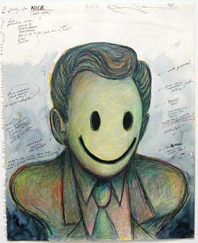 Terry Allen - Study for 'Nice'