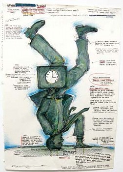 Terry Allen - Study for 'The Burden'