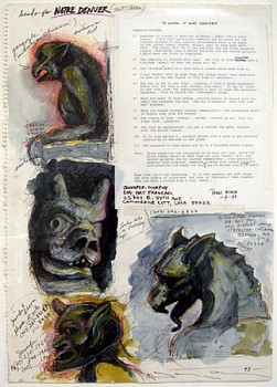 Terry Allen - Study for 'Notre Denver' II