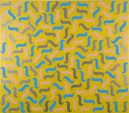 Christopher French, Sunshine Pink & Blue, 2009
Acrylic on linen mounted on panel, 35 x 40 in. (88.9 x 101.6 cm)
CFR-037