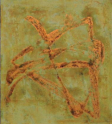 Jim Martin, DNA, 2010
Acrylic, copper leaf, patina on canvas, 27 x 24 in. (68.6 x 61 cm)
JMA-030