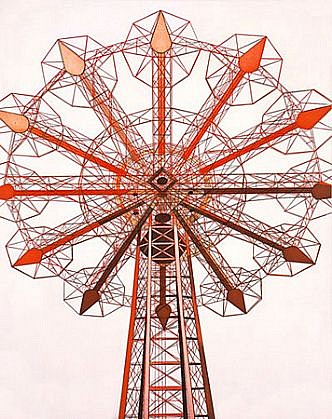 William Steiger, Parachute Drop, 2002
Etching and Aquatint on Rives BFK paper, 26 1/2 x 22 1/2 in. (67.3 x 57.2 cm)
22/25
WST-011