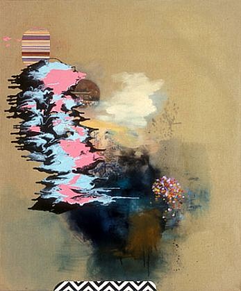 Jackie Tileston, Freefall, 2006
Mixed media on linen, 72 x 60 in. (182.9 x 152.4 cm)
JTI-042