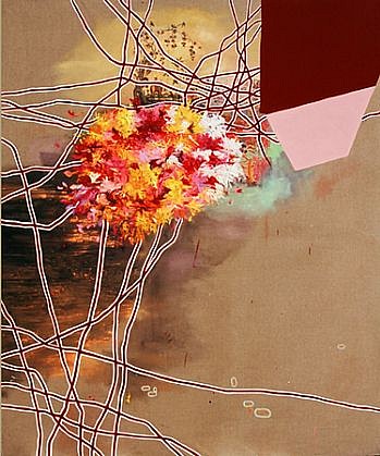 Jackie Tileston, Luminous Neurology, 2007
Mixed media on linen, 72 x 60 in. (182.9 x 152.4 cm)
JTI-040