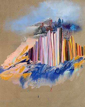 Jackie Tileston, Nirvanopolis, 2008
Oil and mixed media on linen, 60 x 48 in. (152.4 x 121.9 cm)
JTI-036