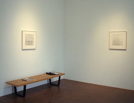 Linear Landscape: Ink Drawings by Jacob El Hanani - Installation View