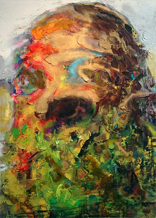 Geoff Hippenstiel, No Title (Big Head), 2014
Oil on canvas, 84 x 60 in. (213.4 x 152.4 cm)
GHI-015