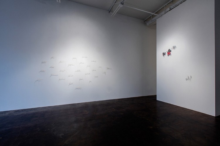 Rebecca Carter: A Thread House Has Whiskers - Installation View