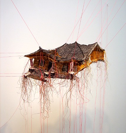 Rebecca Carter, House Body 01, 2015
cotton, polyester and rayon threads, 13 x 15 x 8 in.
RCA-031