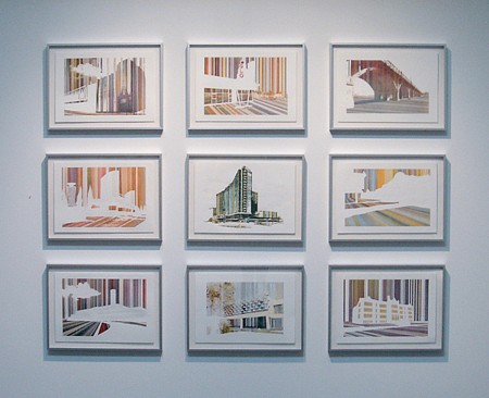 Kim Cadmus Owens, Suite of Nine:508 Park, 4111 Gaston, Houston Viaduct, 11990 North Central Expressway, 1902 Commerce, 712 Fort Worth Avenue, 5523 East Mockingbird, 6500 Harry Hines, 2214 Bryan Street, 2011-2015
Ink on cotton paper, letterpress print, Edition of 20, 14 x 20 in.
KOW-050