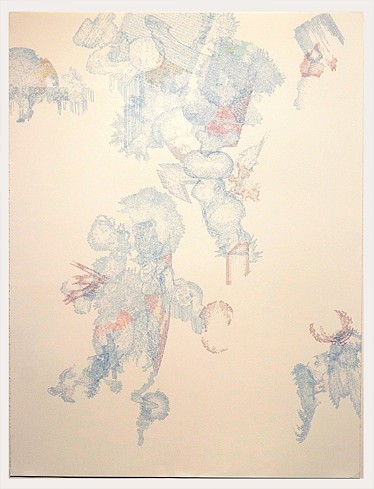Todd Camplin, Blue Fall, 2014-15
Ink on paper, 50 x 38 in.
TCA-050