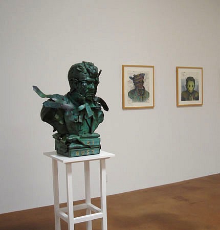 Terry Allen: Early Bronzes and Sketchbook Studies - Installation View