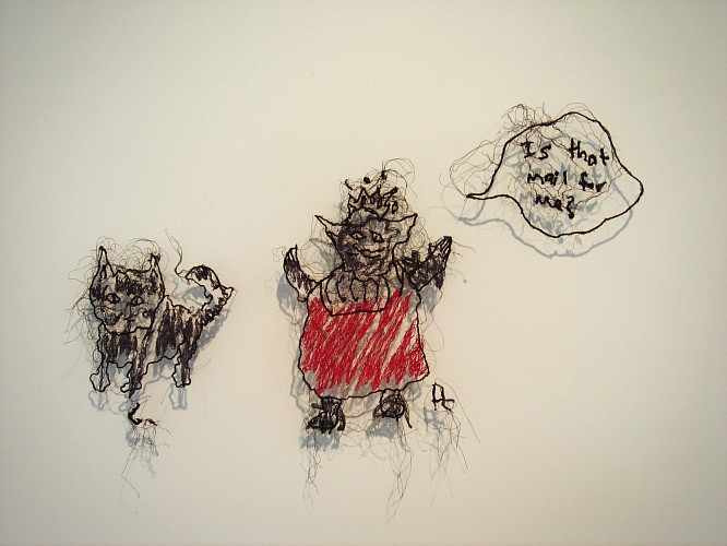 Rebecca Carter: A Thread House Has Whiskers - Installation View