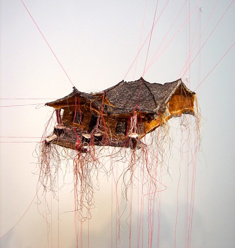 Rebecca Carter: A Thread House Has Whiskers - Installation View