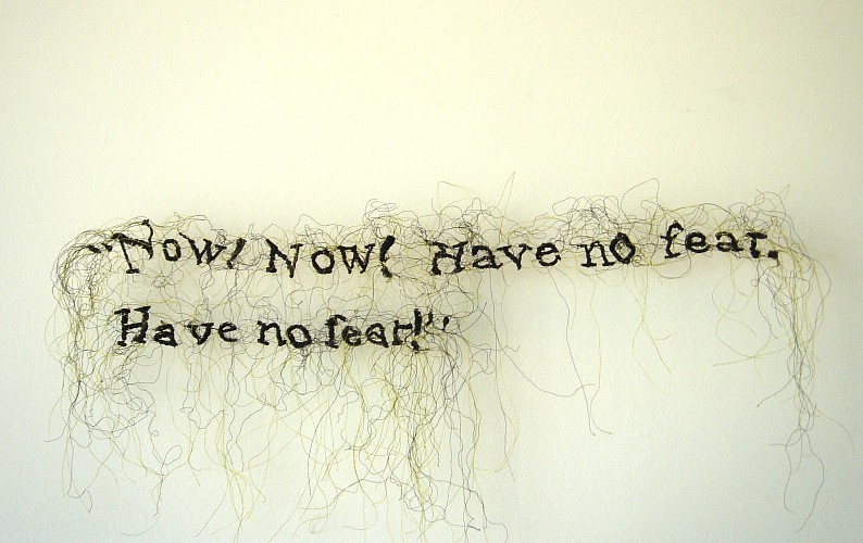 Rebecca Carter: A Thread House Has Whiskers - Installation View