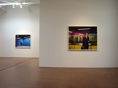 Mike Osborne: Papers and Trains - Installation View