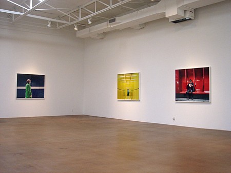 Mike Osborne: Papers and Trains - Installation View