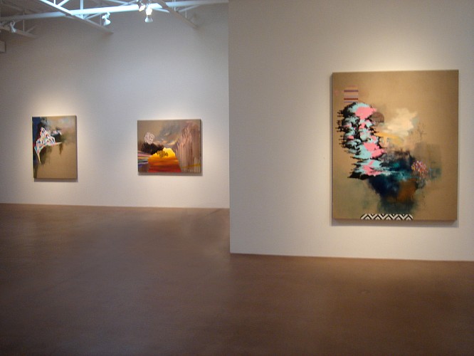 Freefall: Paintings by Jackie Tileston - Installation View