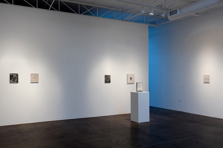 James Buss: the poem's four corners - Installation View