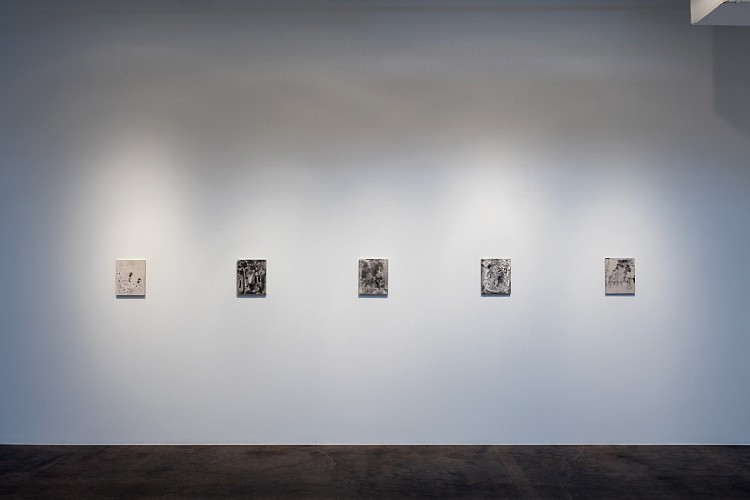 James Buss: the poem's four corners - Installation View