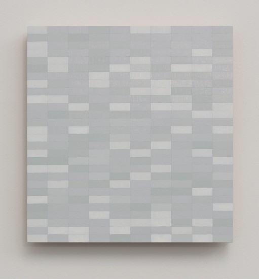 Douglas Leon Cartmel, WHITE NOISE #6, 2016
Oil on baltic birch panel, 10 1/2 x 10 in.
DCA-018