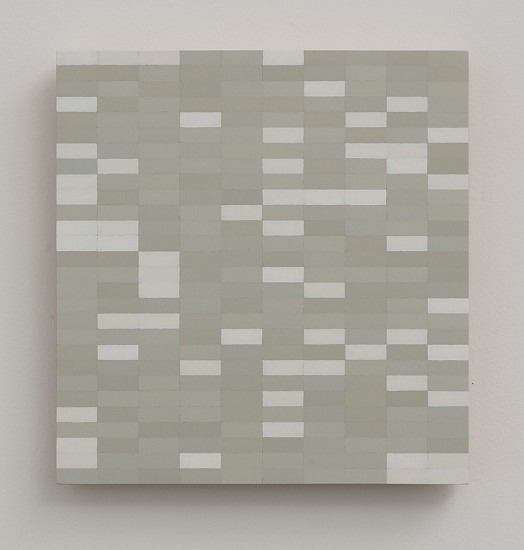 Douglas Leon Cartmel, WHITE NOISE #11, 2016
Oil on baltic birch panel, 10 1/2 x 10 in.
DCA-011