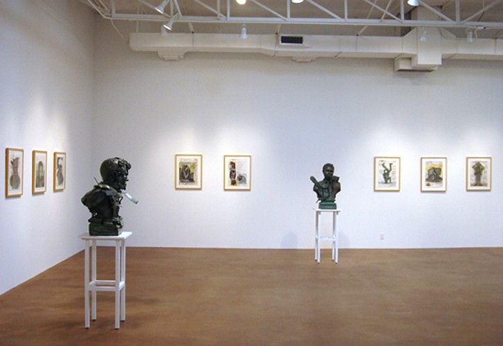 Terry Allen: Early Bronzes and Sketchbook Studies - Installation View