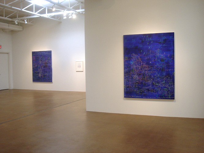 Gael Stack: New Paintings and Drawings - Installation View