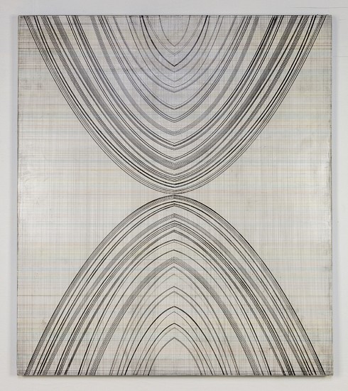 Michael Young, Geometers Condition III, 2016-17
Graphite and Acrylic on Panel, 48 x 42 in.
MYO-015