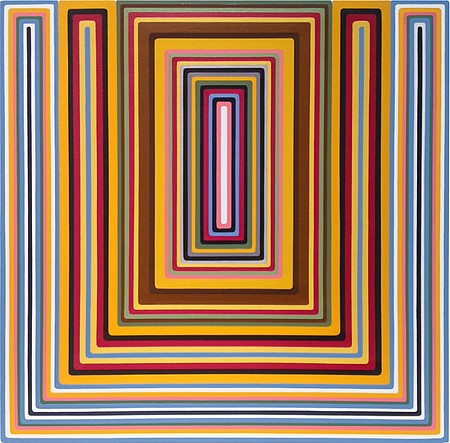 Warren Isensee, Intuition Well, 2012
Oil on canvas, 26 x 26 in.