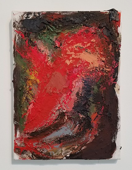 Geoff Hippenstiel, Heart of Darkness, 2017
Oil on canvas, 15 1/2 x 11 in.
GHI-036