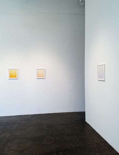 PAPER SKIES: New Oil on Paper Paintings by Eric Cruikshank - Installation View