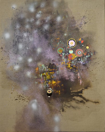Jackie Tileston, Instructions for an Unfinished World, 2018
Oil and mixed media on linen, 60 x 48 in.
JTI-065