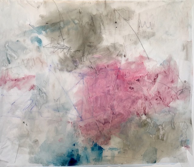 Stuart Arends, Moonlight on the River 27, 2018
Watercolor, ink, and pencil on tracing paper, 14 x 17 in.
SAR-003