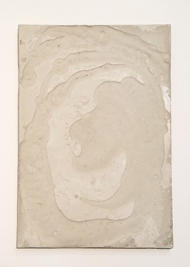James Buss, Untitled (epitaph, "Haunted Palace"), 2018
Hydrostone, 16 x 11 x 1 in.
JBU-023