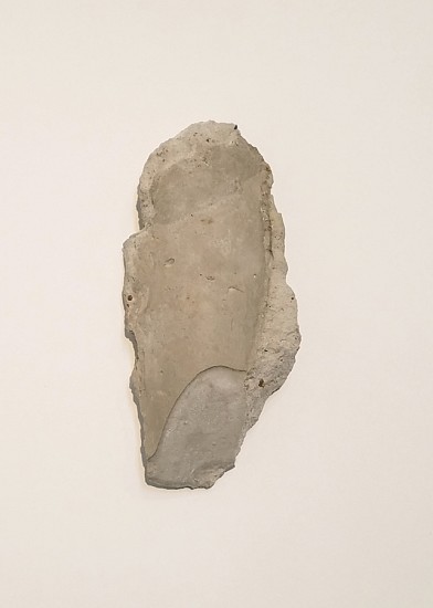 James Buss, Untitled cast, 2017
Plaster, concrete, 10 x 5 x 2 1/4 in.
JBU-034