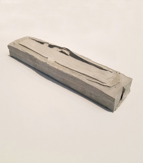 James Buss, Untitled cast, 2018
plaster, 9 1/2 x 2 1/2 x 1 7/8 in.
JBU-029