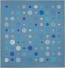 Christopher French, Base 10 (Blue Ground)
2006, Braille paper with oil and acrylic on linen
