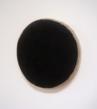 Work: Black Linen Circle