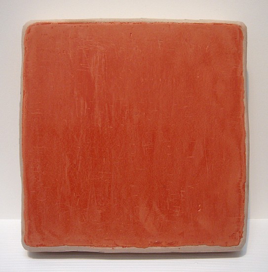 Otis Jones, Untitled - Red Oxide Square, 2006
Mixed media on canvas, 16 x 16 x 3 1/4 in.
OJO-047