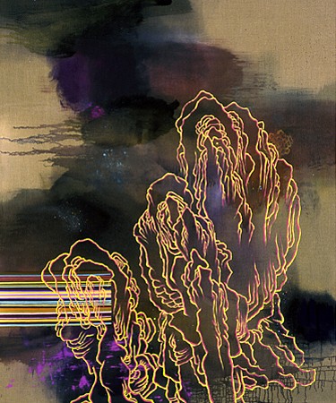 Jackie Tileston, Oojah, 2005
Oil and mixed media on linen, 72 x 60 in.
JTI-011