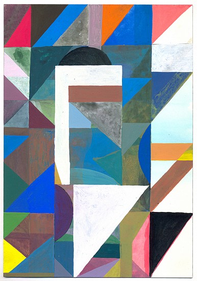 Matt Rich, Building, 2015
Gouache on paper, 7 x 10 1/4 in.
MRI-029