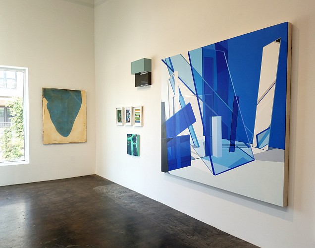 Summertime Blues: Collages, Drawings, Paintings, Photography, Sculpture, and Prints - Installation View