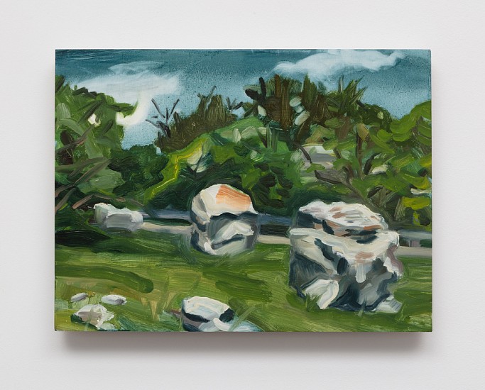 Kim Cadmus Owens, A not so Fixed Starting Point (S. Hampton entrance I30 East), 2018
Oil on wood panel, 12 x 16 in.
KOW-067