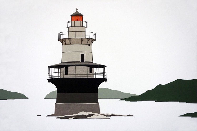William Steiger, Goose Rocks Lighthouse, 2016
Oil on linen, 20 x 30 in.
WST-045