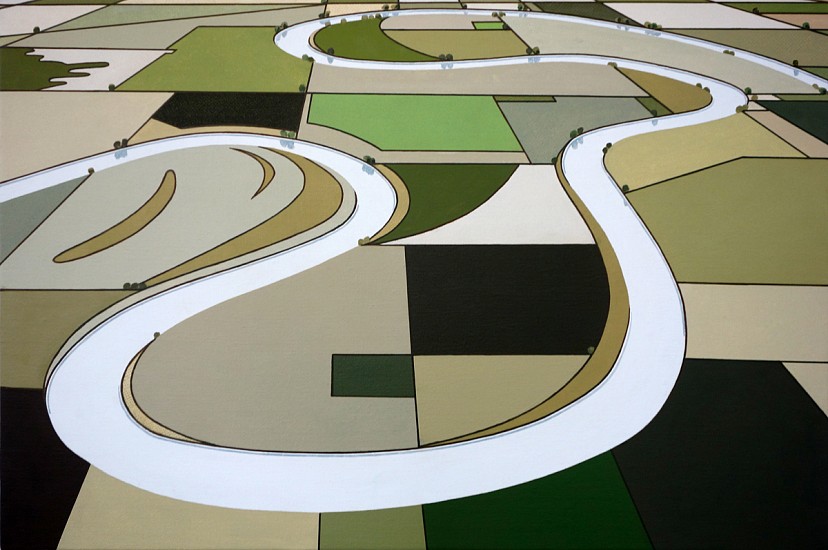 William Steiger, Meandering, 2019
Oil on linen, 20 x 30 in.
WST-050