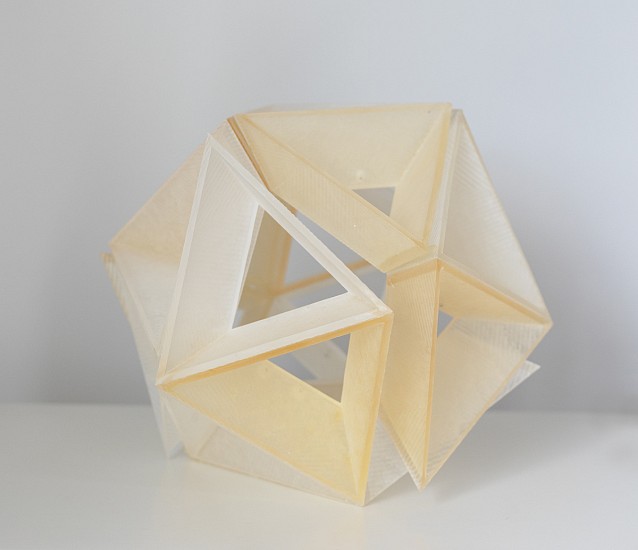 Joan Winter, Unfolding Light, 2013
Cast resin, 13 x 15 x 15 in.
JWI-150