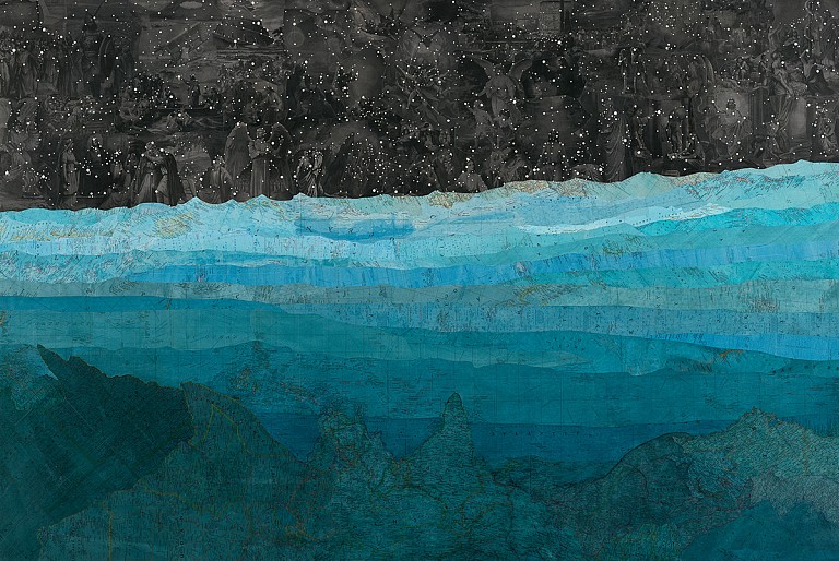 News: PRESS RELEASE: Matthew Cusick - Of All This World At Once opens in May, May 5, 2021 - Holly Johnson Gallery