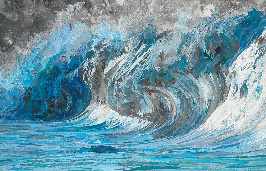 Matthew Cusick, Genevieve's Wave, 2014
Archival Pigment Ink on Canson Infinity Printmaking Rag 310 gsm, Edition of 10, 35 x 52 in. (78.7 x 121.9 cm)
MCU-063